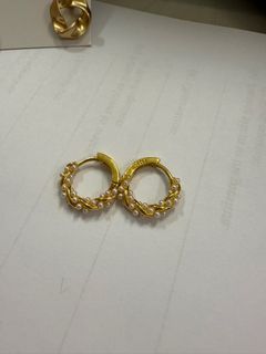 珍珠圓環耳環64245520509570110