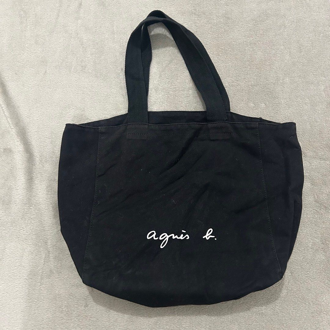 agnes b (Category: Tote Bags) located in Zamboanga. Submitted by sapananga (Listing ID 1394773327, Image 1). Description: agnes b tote bag 13L x 17w details are posted.
