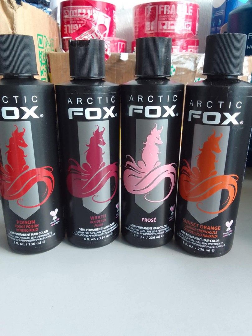 Arctic fox semi permanent hair dye (Category: Hair) located in Manila. Submitted by warmbird-0805 (Listing ID 1394731836, Image 1). Description: .