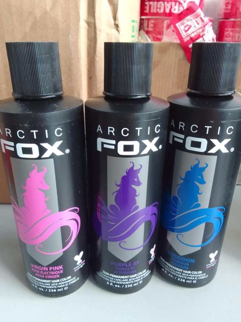 Arctic fox semi permanent hair dye (Category: Hair) located in Manila. Submitted by warmbird-0805 (Listing ID 1394731836, Image 2). Description: .