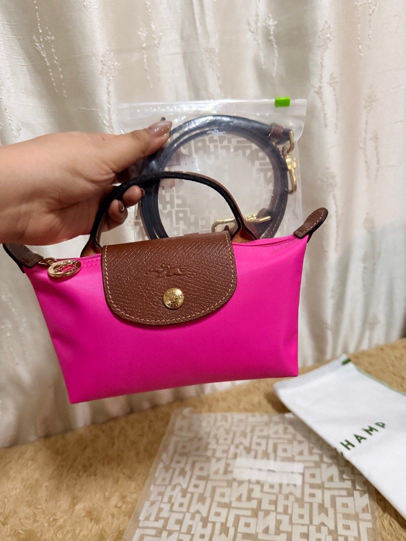 Authentic Long Champ Mini Sling Candy Color (Category: Luxury Bags & Wallets) located in Tarlac. Submitted by bagitifyoucan (Listing ID 1394716131, Image 2). Description: Brand new orig! free sling dustbag, paperbag included.