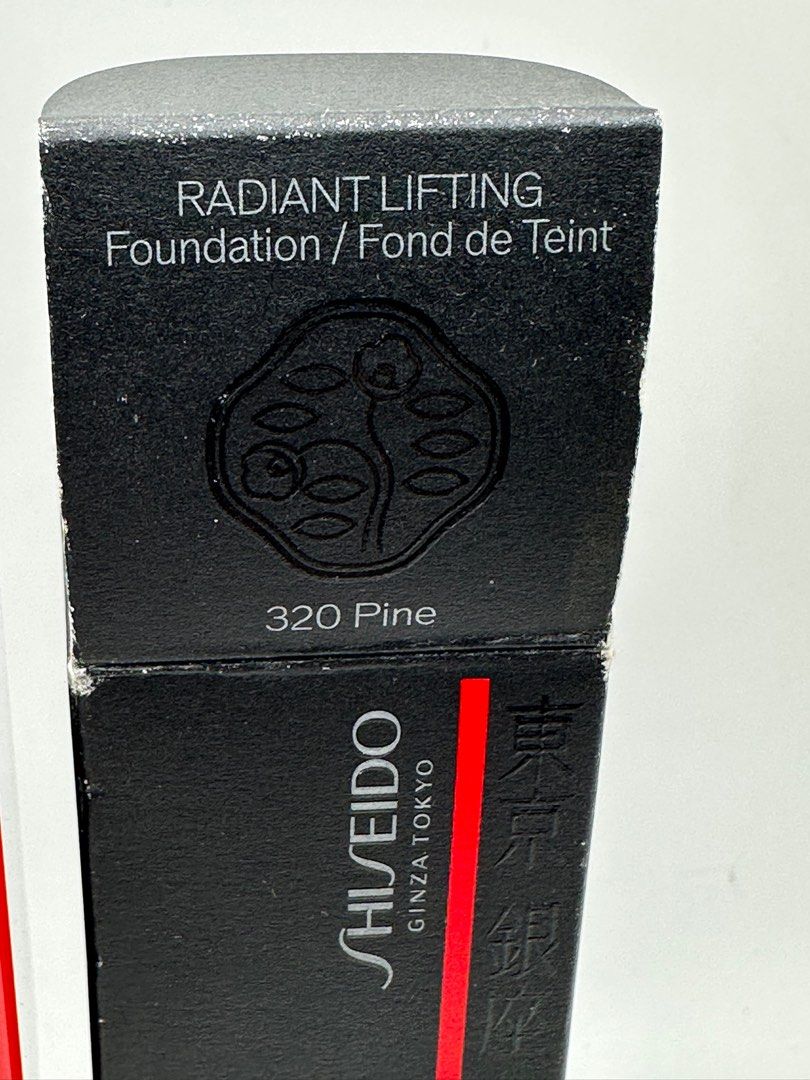 Authentic Shiseido Synchro Skin Radiant Lifting Foundation 320 Pine (Category: Makeup) located in Mandaluyong City. Submitted by elle_scent (Listing ID 1394669937, Image 2). Description: Last price posted asking for discount will not entertain Authentic Guaranteed Actual photos are posted please check proof of authenticity details 30ml Brandnew Shade Pine 320 Location Mandaluyong Lalamove Grab Manila Area JRS only for provincial Area Mode of paym