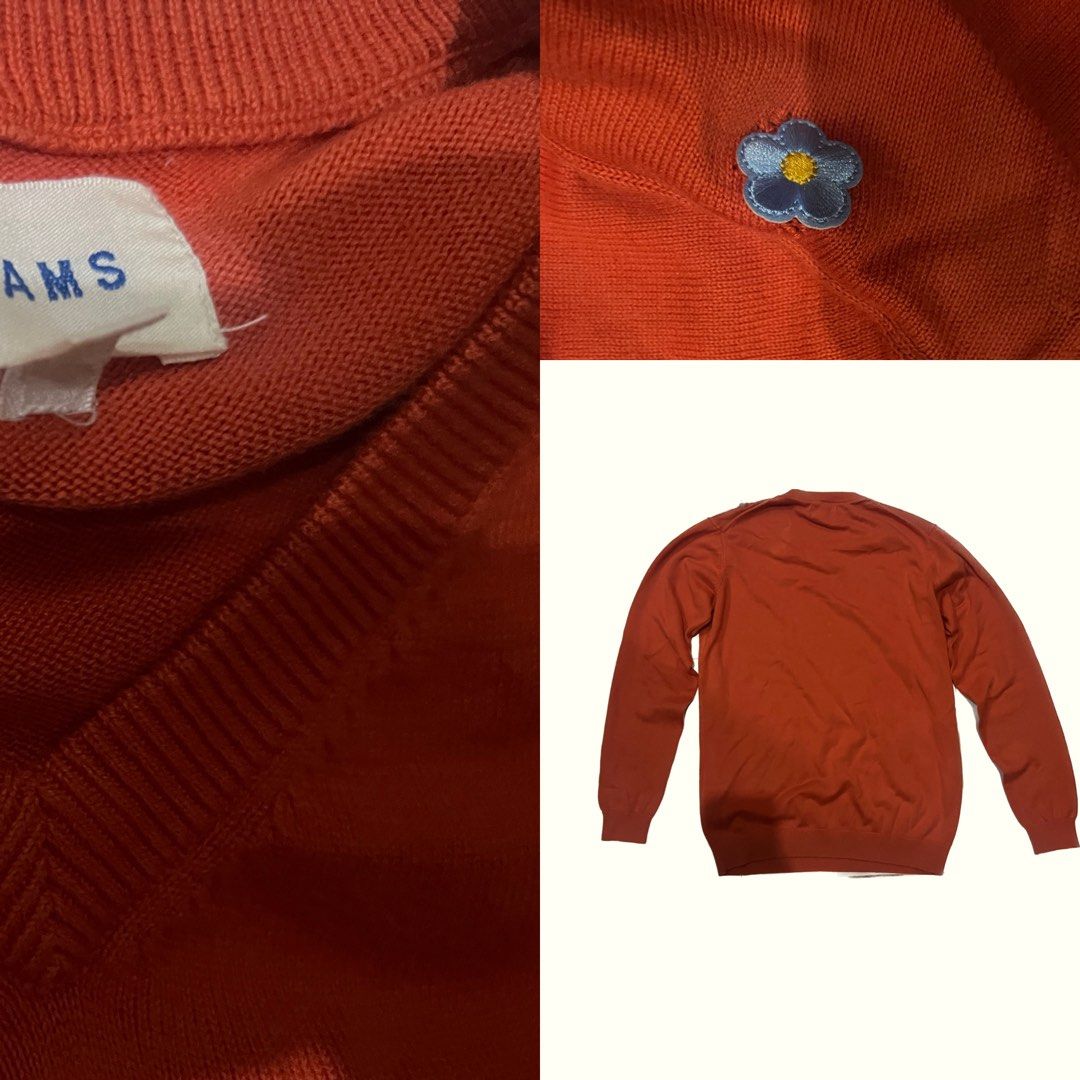 Beams Japan Sweater (Category: Longsleeves) located in Urdaneta. Submitted by randomjess00 (Listing ID 1394640379, Image 2). Description: Issue: covered up the hole using a patch (see pic) .