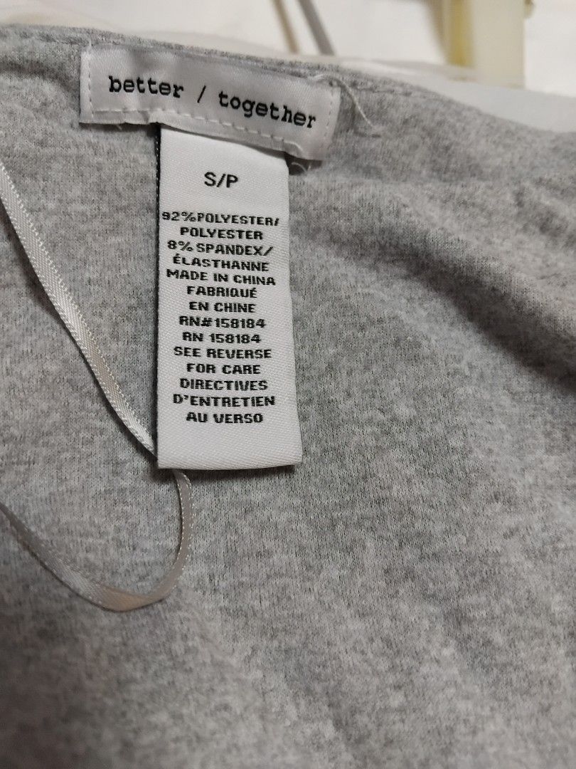 Better Together S/P T-shirts (Category: Shirts) located in Manila. Submitted by maryannlaman (Listing ID 1394691909, Image 3). Description: - Better Together T-shirts (3 pieces) - Colors: Gray,white and light green - Size: S/P - Fabric: 92% Polyester, 8% Spandex - Design: New York - Made in China - Bought as pack - 15×18 in - 600 pesos for 3 shirts.