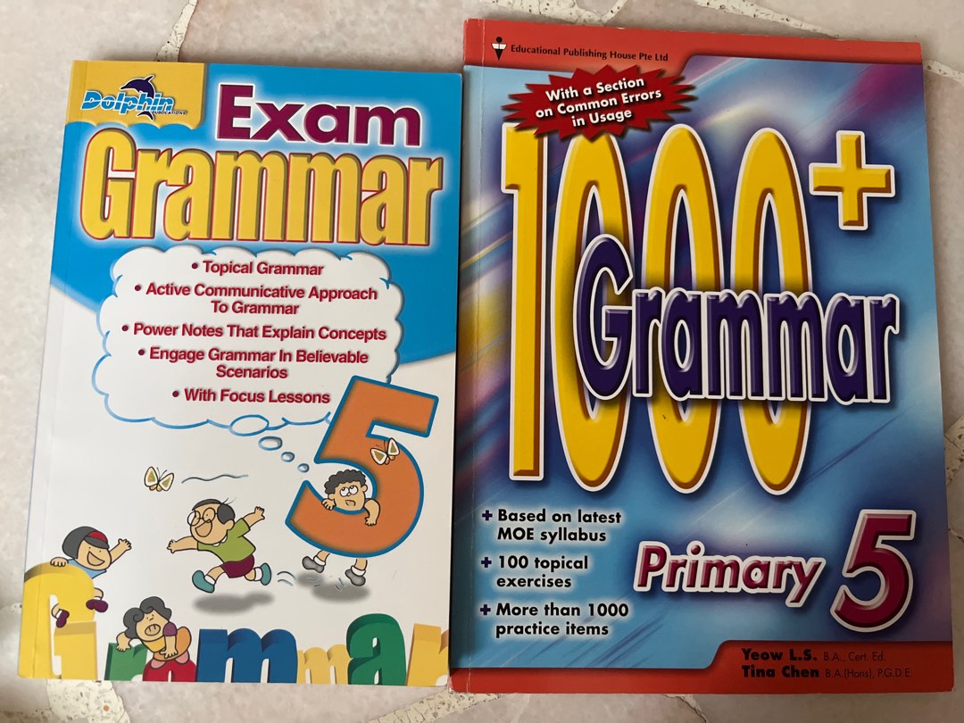 BN Primary 5 Grammar 1000+ English Assessment Book & Exam Grammar P5 ...