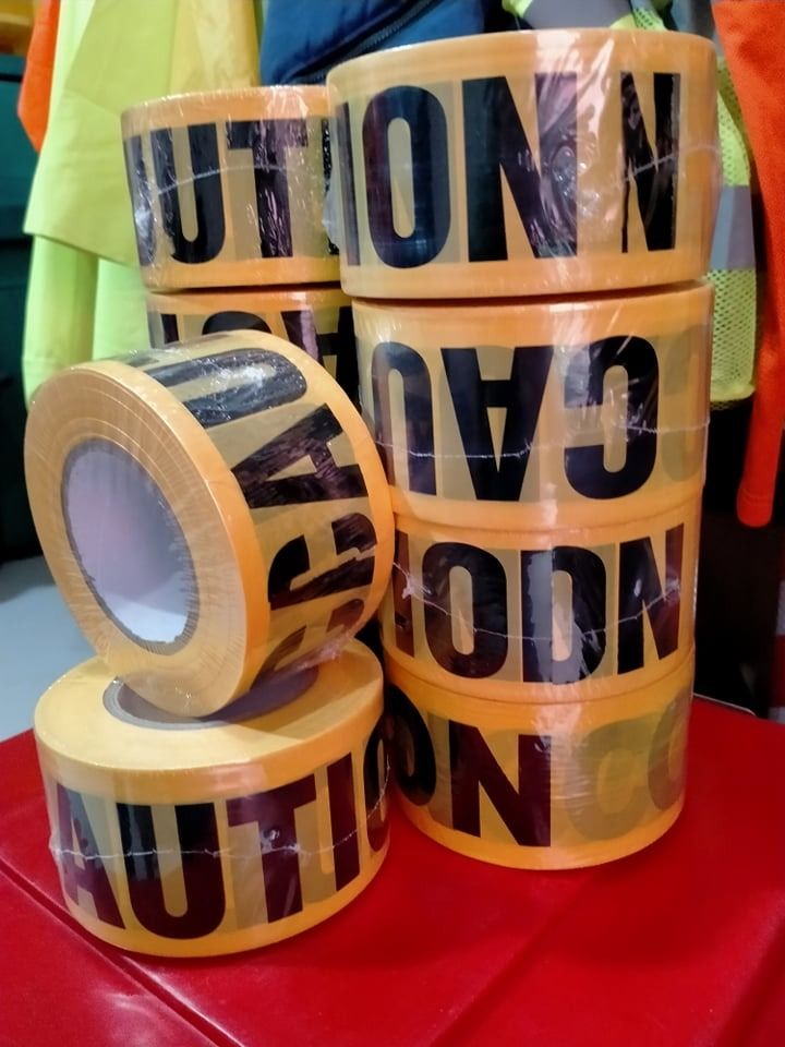 caution tape (Category: Construction Tools & Equipment) located in Pasig City. Submitted by khamille03 (Listing ID 1394610575, Image 2). Description: ✅ Guaranteed lowest price ✅ Quality products ✅ Big discount for bulk orders ✅ 100% LEGIT TRUSTED SUPPLIER! ✅ With Complete Legal Documents ✅ BIR Registered We Supply All Kinds Of PPE Supplies, Raincoat, Hard Hat, Cooler Box, Plastic Trash Bin, Road Barriers, Kayak Boats, Crystal Kayak, Traffic Cone,
