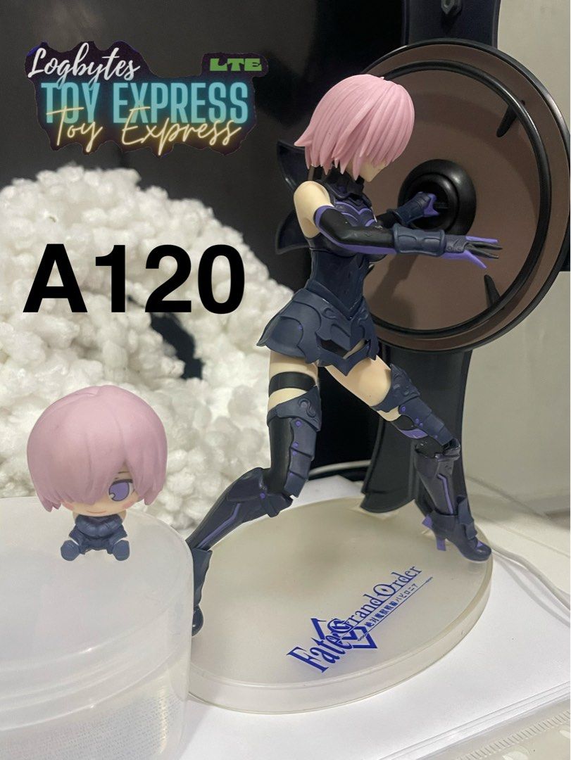 Fate Grand Order- Mash Kyrielight (Category: Figurines & Statues) located in Subic. Submitted by logbytestoyexpress (Listing ID 1394771534, Image 3). Description: Fate Grand Order- Mash Kyrielight Loose only | no broken/missing parts | set with chibi Please manage your expectations. For a secondhand items, please expect minimal dirt, paint tranfer or some no broken/missing parts. Details will be indicated po sa mismong post and pics. MoP: Gcash/B