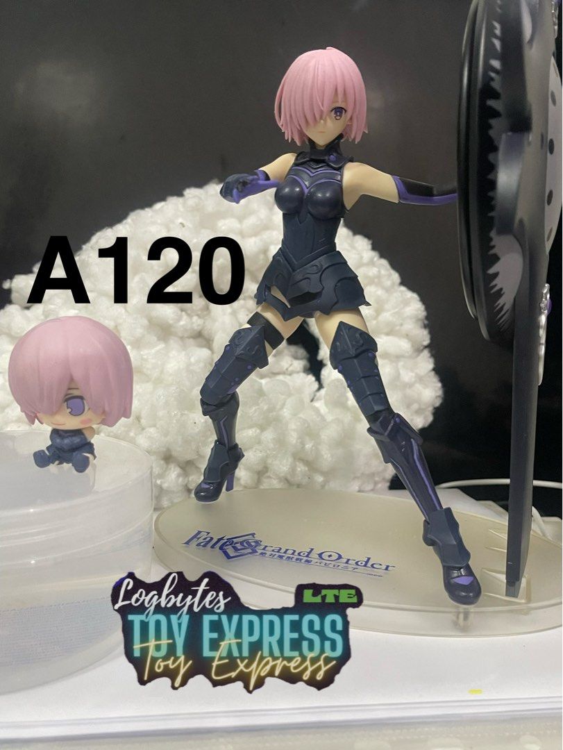 Fate Grand Order- Mash Kyrielight (Category: Figurines & Statues) located in Subic. Submitted by logbytestoyexpress (Listing ID 1394771534, Image 2). Description: Fate Grand Order- Mash Kyrielight Loose only | no broken/missing parts | set with chibi Please manage your expectations. For a secondhand items, please expect minimal dirt, paint tranfer or some no broken/missing parts. Details will be indicated po sa mismong post and pics. MoP: Gcash/B