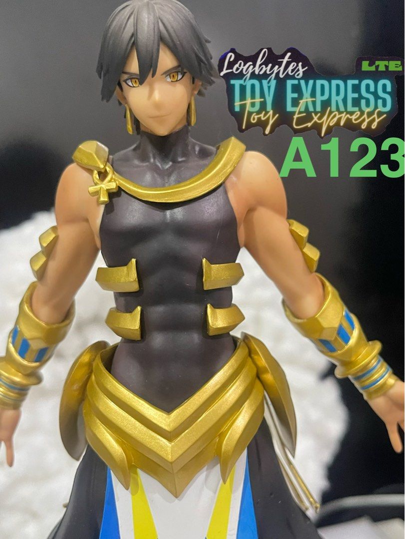 Fate Grand Order Ozymandias (Category: Figurines & Statues) located in Subic. Submitted by logbytestoyexpress (Listing ID 1394772943, Image 1). Description: Fate Grand Order Ozymandias Loose | no issue | no flaws Please manage your expectations. For a secondhand items, please expect minimal dirt, paint tranfer or some no broken/missing parts. Details will be indicated po sa mismong post and pics. MoP: Gcash/BankTransfer MoD: JnT or LBC CoP Loc: C
