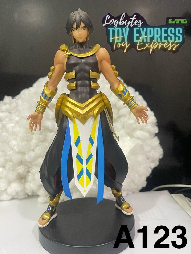 Fate Grand Order Ozymandias (Category: Figurines & Statues) located in Subic. Submitted by logbytestoyexpress (Listing ID 1394772943, Image 2). Description: Fate Grand Order Ozymandias Loose | no issue | no flaws Please manage your expectations. For a secondhand items, please expect minimal dirt, paint tranfer or some no broken/missing parts. Details will be indicated po sa mismong post and pics. MoP: Gcash/BankTransfer MoD: JnT or LBC CoP Loc: C
