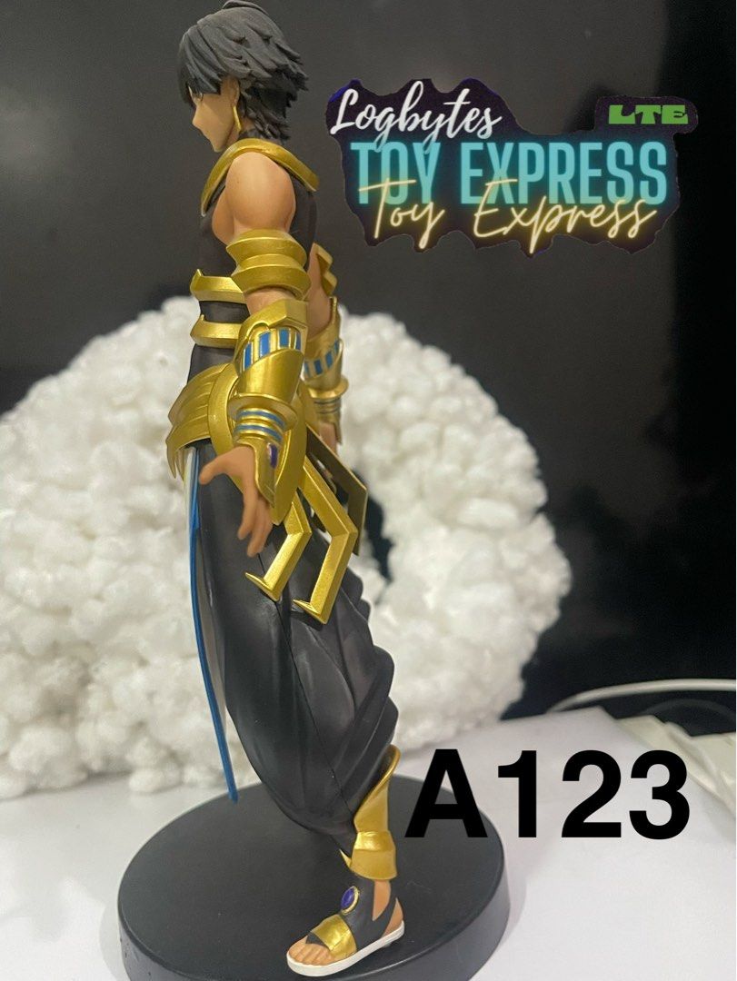 Fate Grand Order Ozymandias (Category: Figurines & Statues) located in Subic. Submitted by logbytestoyexpress (Listing ID 1394772943, Image 3). Description: Fate Grand Order Ozymandias Loose | no issue | no flaws Please manage your expectations. For a secondhand items, please expect minimal dirt, paint tranfer or some no broken/missing parts. Details will be indicated po sa mismong post and pics. MoP: Gcash/BankTransfer MoD: JnT or LBC CoP Loc: C