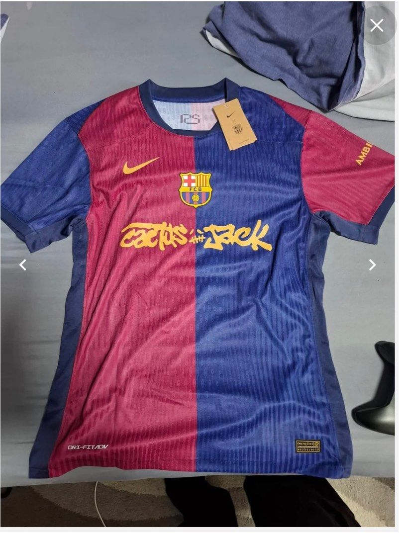 FC Barcelona x Cactus Jack Jersey - Lamine Yamal #19, Men's