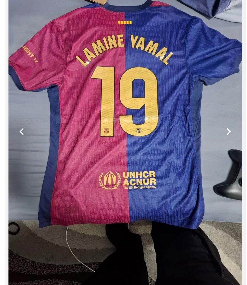 FC Barcelona x Cactus Jack Jersey - Lamine Yamal #19, Men's