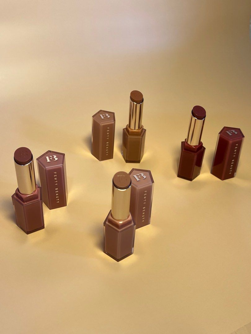 Fenty Beauty Gloss Bomb Stix (Category: Makeup) located in Quezon City. Submitted by thomreyes (Listing ID 1394699791, Image 1). Description: Shades available: Fenty Glow (sold) Is It Fu$$y Riri Blaz’d Donut Location: Quezon City.