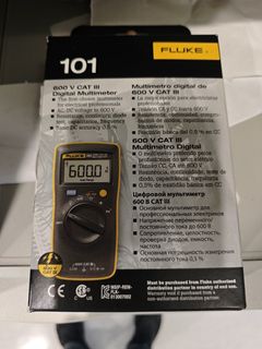Fluke 101 600V CAT III Digital Multimeter / Other Meter64204535464705110