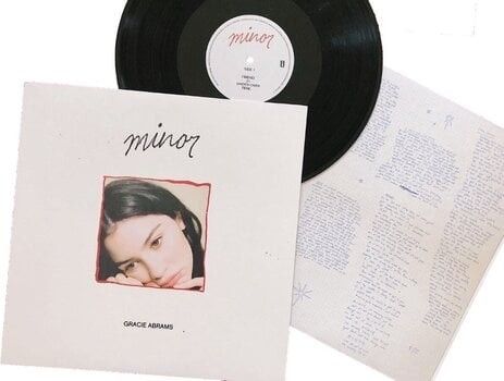 Gracie Abrams - Minor Vinyl Record (Category: Vinyls) located in Las Pinas. Submitted by tatie.s (Listing ID 1394742406, Image 2). Description: Vinyl record of Gracie Abrams' "Minor" album. The record includes the songs "Friend", "Unlearn", and "I miss you, I'm sorry". includes inner and outer sleeves played once bought from Singapore.