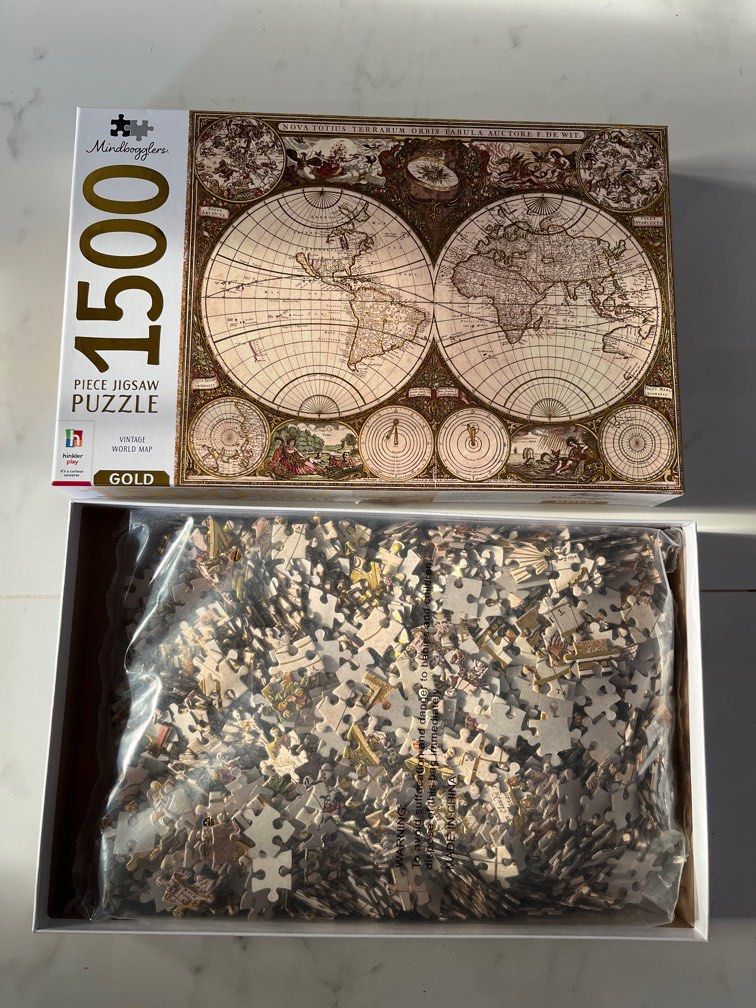 HINKLER PUZZLE JIGSAW NOVA TOTIUS TERRARUM Hobbies Toys Toys