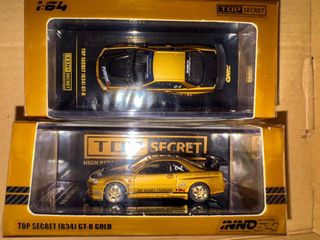 1/64 timemicro H300 r33 フィギュア アドバン セット MINI GT 1/64