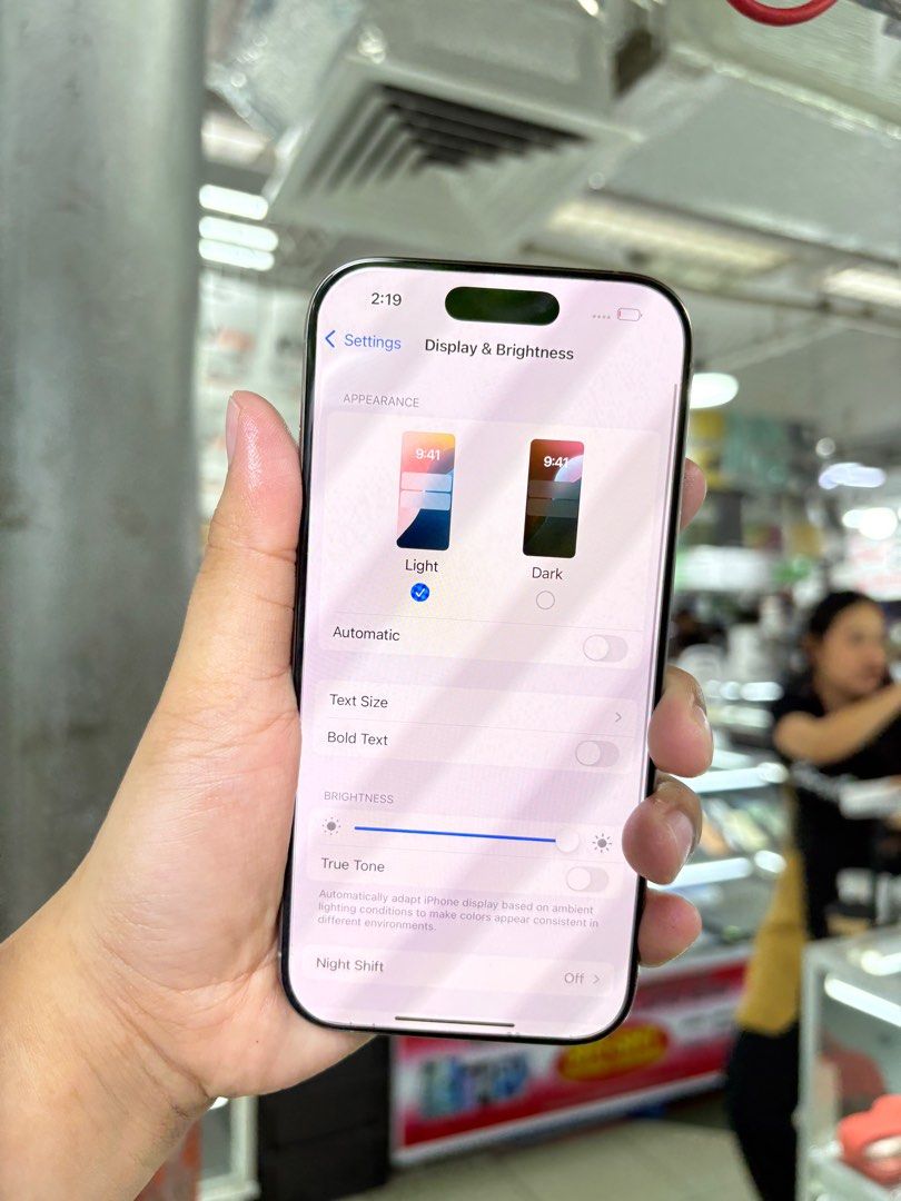 iPhone 16 Pr 128GB Factory Unlock No Issue Secondhand (Category: iPhone 16 Series) located in Pasig City. Submitted by FarAndRayShop (Listing ID 1394664167, Image 3). Description: OPEN FOR SWAP/SELLING/BUYING (RFS: Buy and Sell) Price: 46,499 iPhone 16 Pro 128GB •Factory Unlock •NO HIDDEN ISSUES •TEST TO SAWA •Authentic Phone Physical store in Greenhills Shopping Center XE-12 Stall Number Look For Rayray Or Anika NO CASH INSTALLMENT We are open a