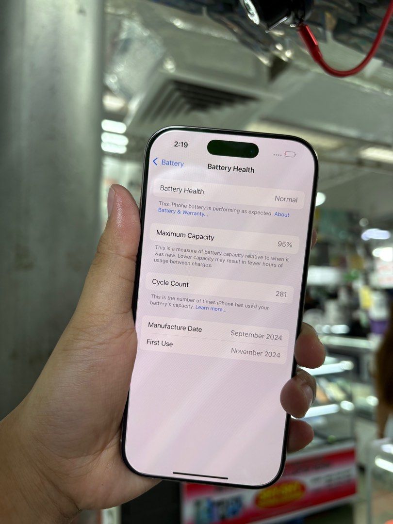 iPhone 16 Pr 128GB Factory Unlock No Issue Secondhand (Category: iPhone 16 Series) located in Pasig City. Submitted by FarAndRayShop (Listing ID 1394664167, Image 2). Description: OPEN FOR SWAP/SELLING/BUYING (RFS: Buy and Sell) Price: 46,499 iPhone 16 Pro 128GB •Factory Unlock •NO HIDDEN ISSUES •TEST TO SAWA •Authentic Phone Physical store in Greenhills Shopping Center XE-12 Stall Number Look For Rayray Or Anika NO CASH INSTALLMENT We are open a