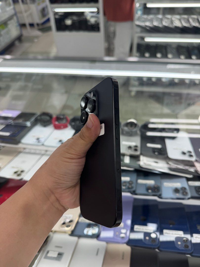Iphone 16 Pro 512gb 94% batt FU NTC No issue (Category: iPhone 16 Series) located in San Juan City. Submitted by javedsgadgetshop (Listing ID 1394613530, Image 3). Description: INSTALLMENT OPTIONS : SPAY LATER / GGIVES / CREDIT CARD! WE BUY AND SELL SO PWEDE MAGBINTA OR SWAP ! Quick Specs : 💵 Iphone 16 Pro •512gb •NTC Variant •94% batt health •Factory Unlock •95% Smoothness •No hidden issue | No Repaired •100% Authentic | Not Refurbished •w/ OEM