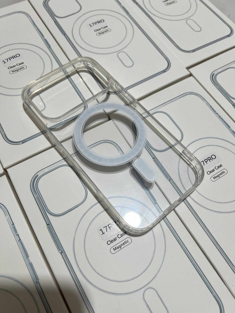 iPhone 17 Pro Max| 17 Pro| Air| 17 Magsafe Clear Case (Category: Cases & Sleeves) located in Manila. Submitted by zionmerced (Listing ID 1394664860, Image 2). Description: Also available for iPhone 11 to 17 pro max.