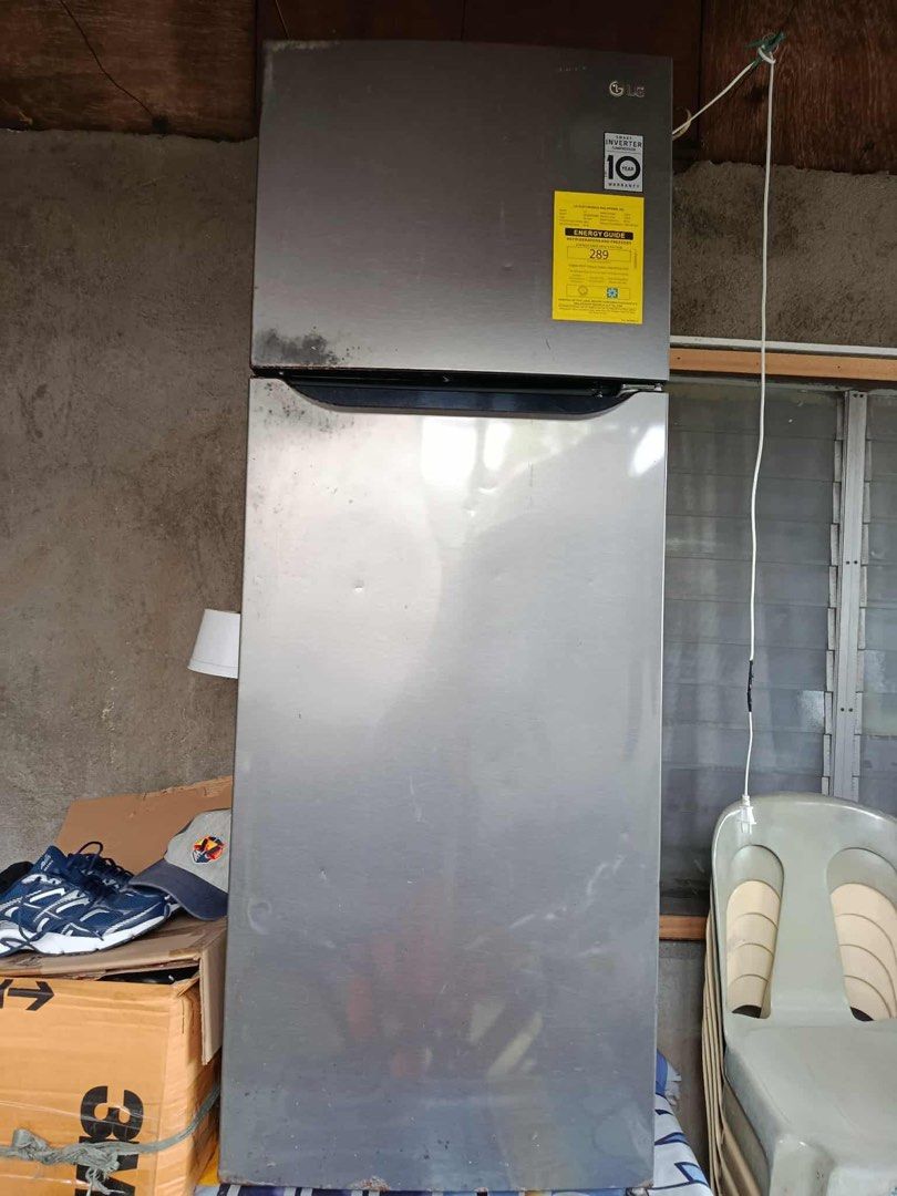 LG no frost inverter ref (Category: Refrigerators and Freezers) located in Kawit. Submitted by markuzmathers (Listing ID 1394686490, Image 1). Description: For sale LG 9 cu ft Inverter refrigerator 2 door No frost Issue minimal dent only .