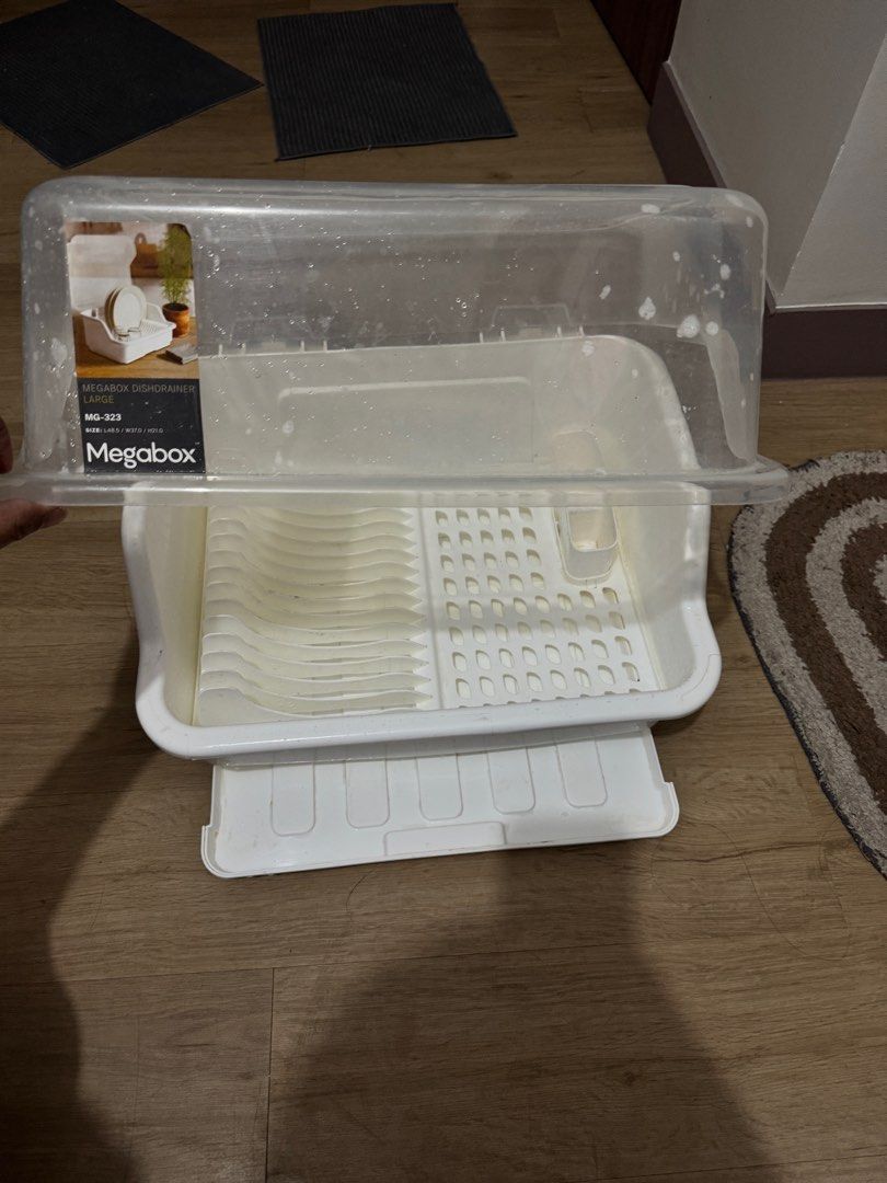 Megabox Dish Drainer Large (Category: Other Kitchenware & Tableware) located in Paranaque City. Submitted by wolf5037 (Listing ID 1394615342, Image 3). Description: Declutter -will accept any decent offer.