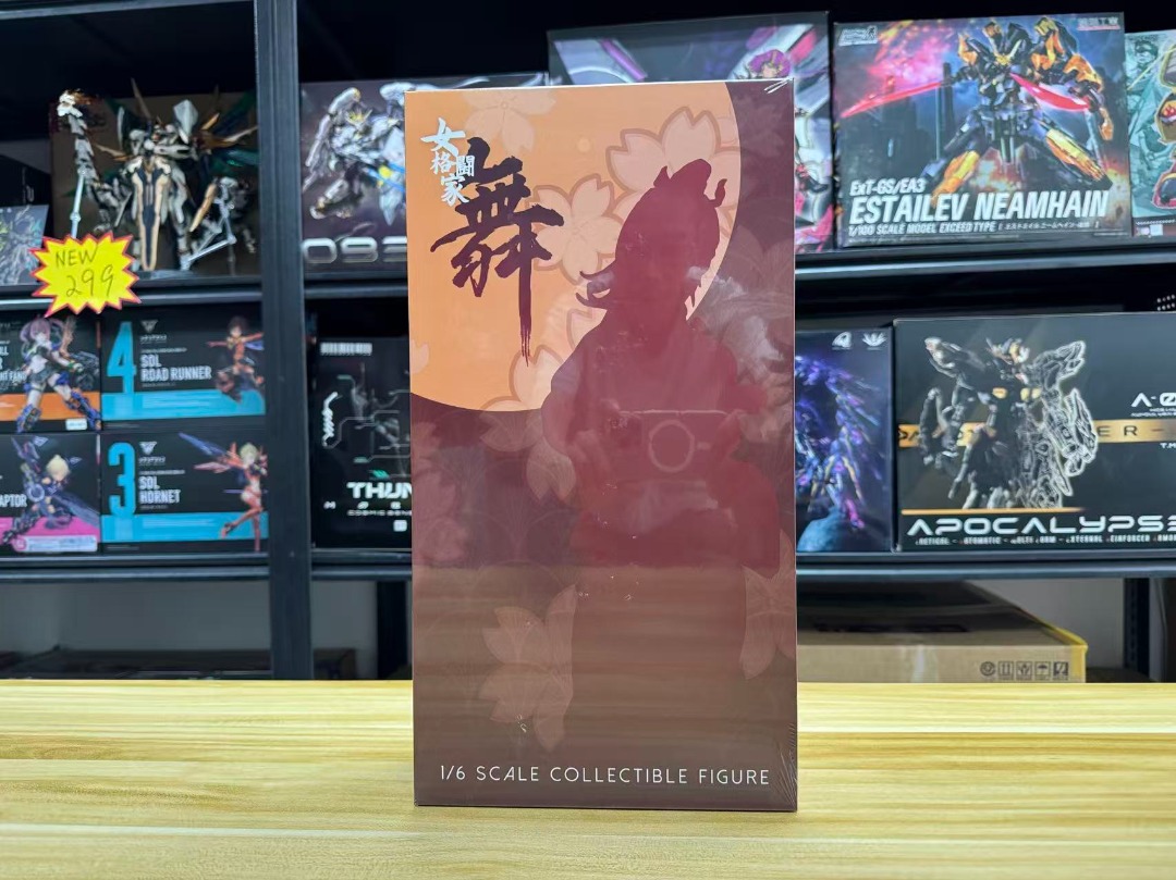 Ninja Cat N001 1/6 不知火舞 ホットトイズ系 魔玩達人】25Q2 1/6