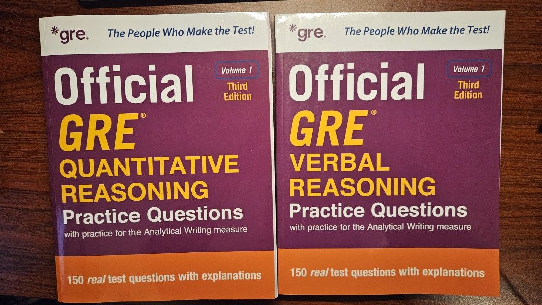 Official GRE Practice Questions Third Edition - Quantitative & Verbal ...