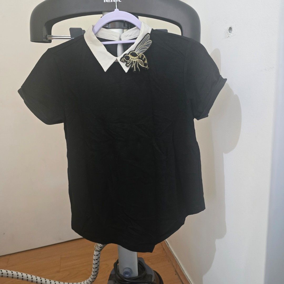 Plains and Prints top (Category: Blouses) located in Manila. Submitted by teepee2021 (Listing ID 1394624009, Image 1). Description: .