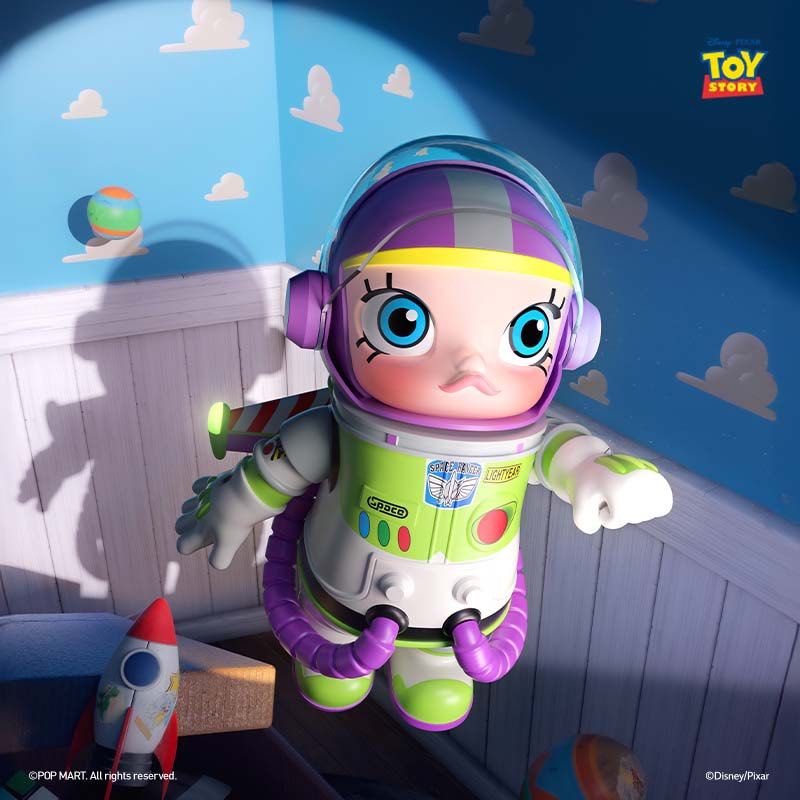 （Pre-order）POP MART x Toy Story Molly 400% Buzz Lightyear Figure ...