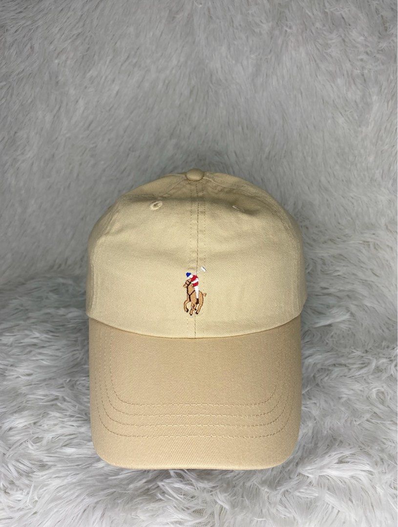 Ralph Lauren Dad Cap in Khaki Multi (Category: Caps & Hats) located in Manila. Submitted by samaraniccc (Listing ID 1394761910, Image 1). Description: .