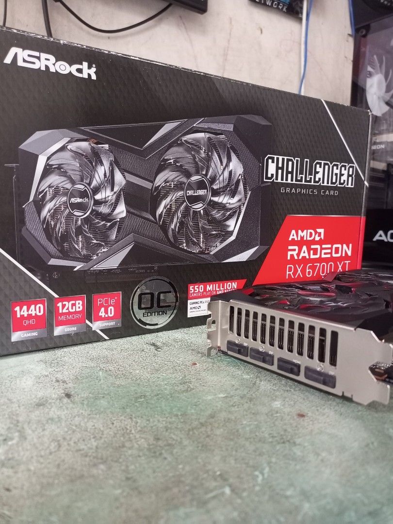 VGA ASROCK CHALLENGER RX 6700 XT 12GB