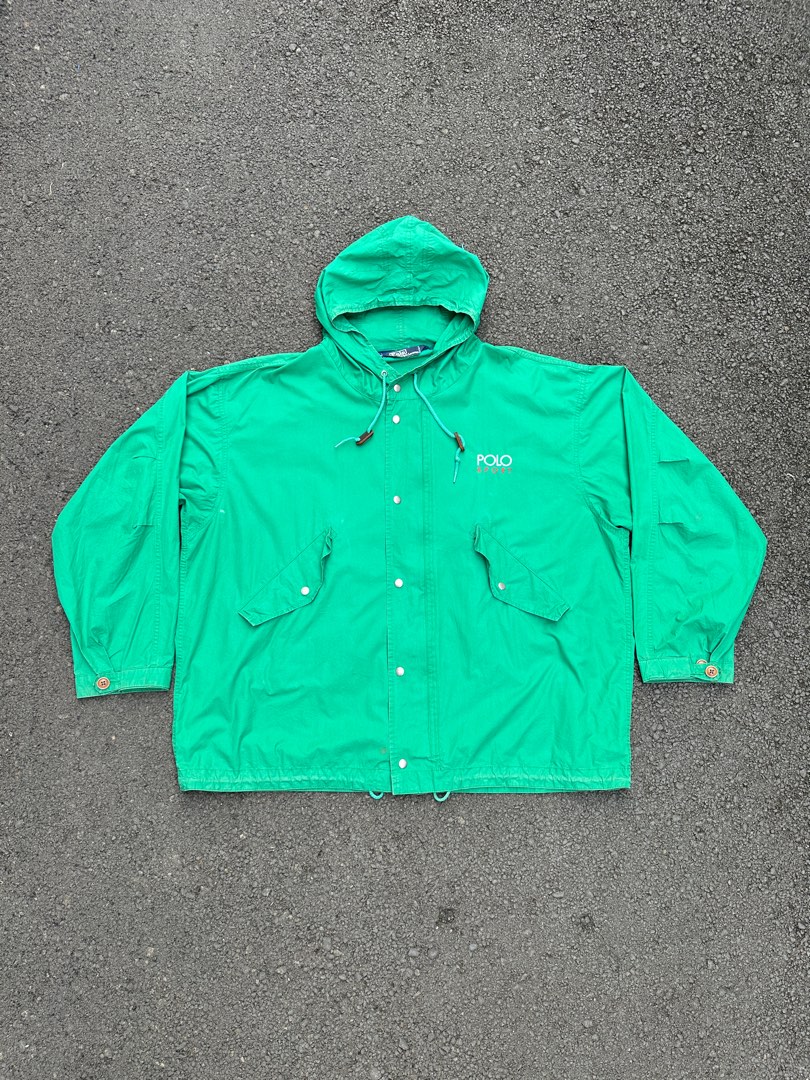 90s POLO SPORT stadium jacket Ralph Lauren Polo Sport Cycle Print