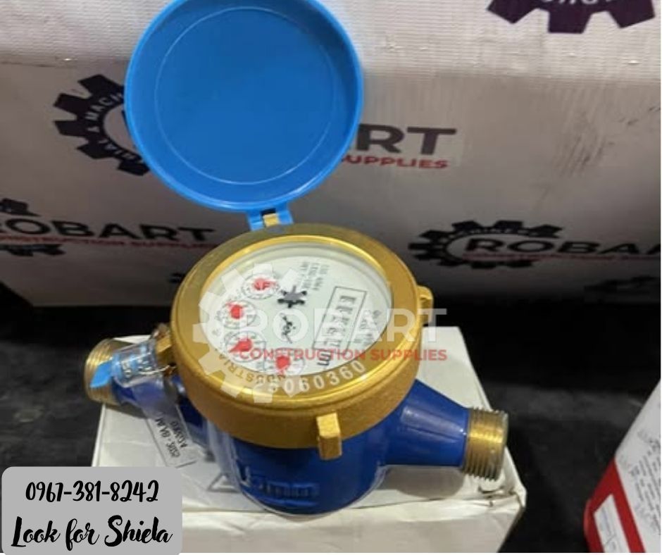 Water meter w/ Maynilad Cert. (Category: Construction Tools & Equipment) located in Manila. Submitted by robartshie24394 (Listing ID 1394680927, Image 3). Description: Water meter w/ Maynilad Cert. Size: 1/2" Brand: JET 𝑹𝑶𝑩𝑨𝑹𝑻 𝑪𝑶𝑵𝑺𝑻𝑹𝑼𝑪𝑻𝑰𝑶𝑵 𝑺𝑼𝑷𝑷𝑳𝑰𝑬𝑺 Office Address: 1405 Yuseco St. Sta Cruz Manila SEND US MESSAGE FOR INQUIRIES ‼️ ‼️ Call: 09673818242 / 09662708845 Vibr - (09673818242) Landline: (𝟩𝟩𝟦𝟨-𝟨𝟤𝟦𝟪) / (𝟩𝟢�