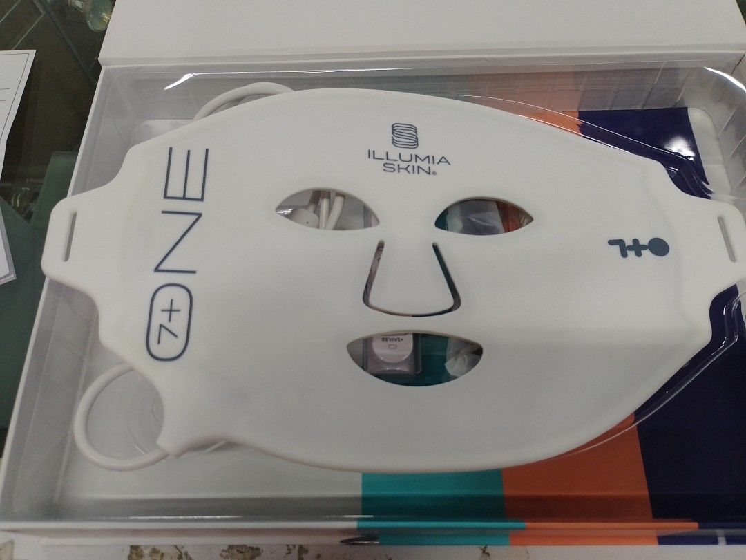 7+1 COLOUR LED FACE MASK. ILLUMIASKIN (Category: Sanitary Hygiene) located in Quezon City. Submitted by AlexaXander (Listing ID 1394802313, Image 2). Description: *7+1 COLOUR LED FACE MASK. *BRAND: ILLUMIASKIN *TRANSFORMATIVE & CLINICALLY PROVEN LED THERAPHY TO SAFELY REJUVINATE THE SKIN AND ADDRESSES MULTIPLE CONCERNS, SUCH AS FINE LINES, WRINKLES, SUN DAMAGE, DULLNESS, BLEMISHES, AND INFLAMMATIONS. *FOR MORE DETAILS: PLS.CALL OR TEXT CP#: 09081