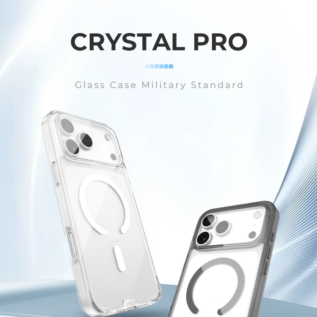 [ 17 Pro Max / 17 Pro ] Hoda Crystal Pro Military Standard Protection ...
