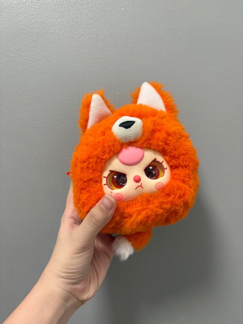 Baby Three V1 Zipper Plush - Fox (Category: Plushies & Soft Toys) located in Imus. Submitted by _anndvr (Listing ID 1351763347, Image 1). Description: As is, can still pass as brandnew thou no box already. Has zipper at the back part. Message me for more photos. MOP: Gcash Can ship thru Flash/LBC/Lalamove LOC: Imus, Cavite.
