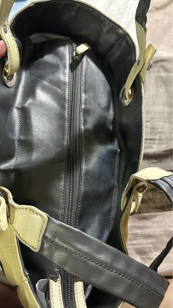 Chanel Paris Biarritz tote bag (Category: Luxury Bags & Wallets) located in Paranaque City. Submitted by shopofashopaholic (Listing ID 1394846291, Image 3). Description: Authentic, original Chanel Paris Biarritz tote bag Size approximately in inches: L: 14” x H: 12” x D: 5.5” No defects, just needs cleaning.
