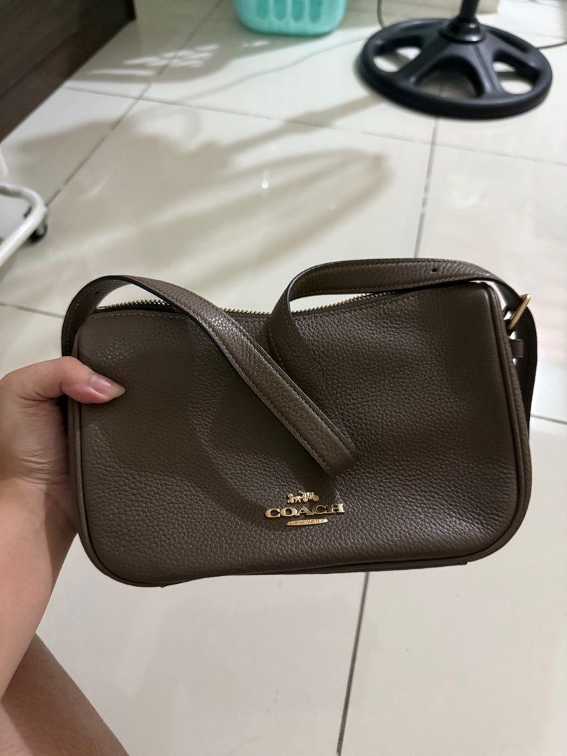 Coach Kailey Shoulder Bag (Category: Luxury Bags & Wallets) located in Manila. Submitted by declutterbyv (Listing ID 1394826725, Image 2). Description: Coach Kailey Shoulder Bag - brand new - never been used - with drawstring bag, tag, and extra long strap (for crossbody fit) - bought in Osaka, Japan - rfs: not my style.