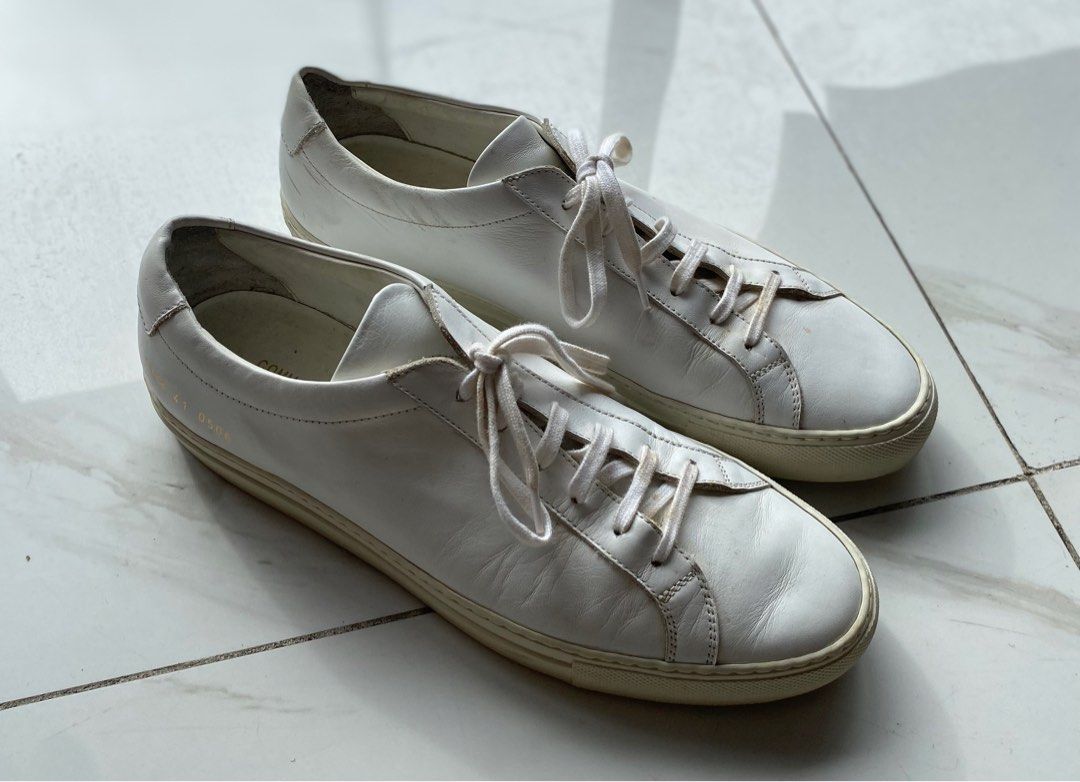 Common Projects Achilles 41 (Category: Sneakers) located in Quezon City. Submitted by dailypickups_ (Listing ID 1394860056, Image 3). Description: Size: 41 Excellent condition Needs slight cleaning only No inclusion, pair only. Made in Italy.