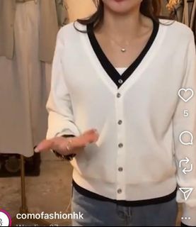 Como 白拼黑色外套64227016784130110