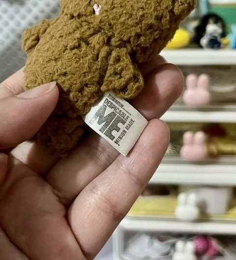 Despicable Me Tim Bob Teddy Bear Plush Charm (Category: Plushies & Soft Toys) located in Bocaue. Submitted by ekaaam (Listing ID 1394850996, Image 3). Description: WYSIWYG Please manage your expectation as this is already 2nd hand.