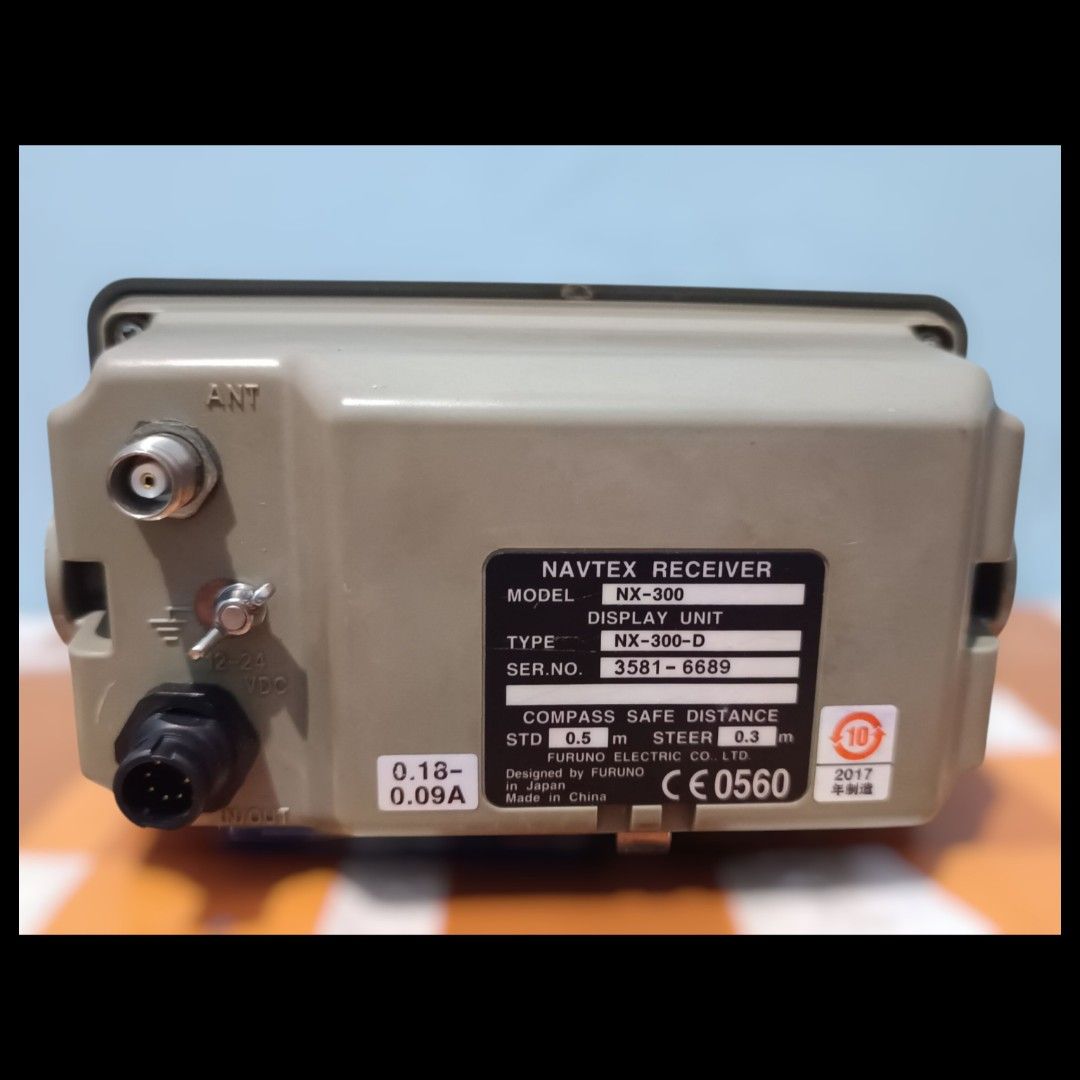 Navtex Unit display unit Furuno Navtex Receiver NX300, Barang Yang Dicari di Carousell