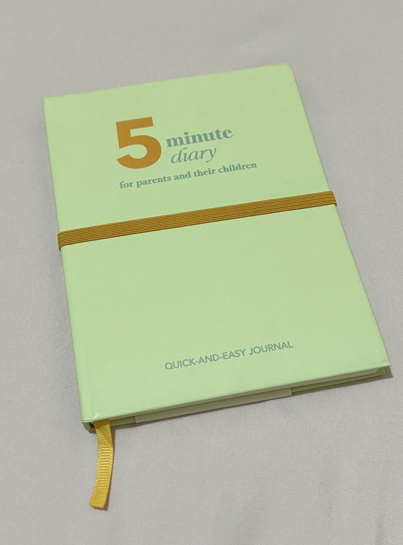 Flying Tiger - 5-minute diary (Category: Stationery & School Supplies) located in Gapan. Submitted by isabeltries (Listing ID 1394935708, Image 1). Description: 5 minute diary for parents and children Journal Brand new Actual pic posted.