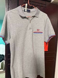 Fred Perry 灰色短袖Polo衫64242313830531110