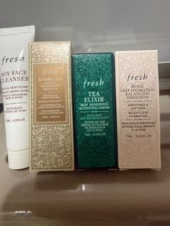 全新旅行裝，包含潔面乳、精華、爽膚水、乳液及精華液64237120542594110