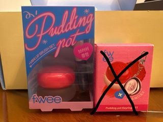 Fwee布丁杯連刷子／鑰匙扣64216187677827110