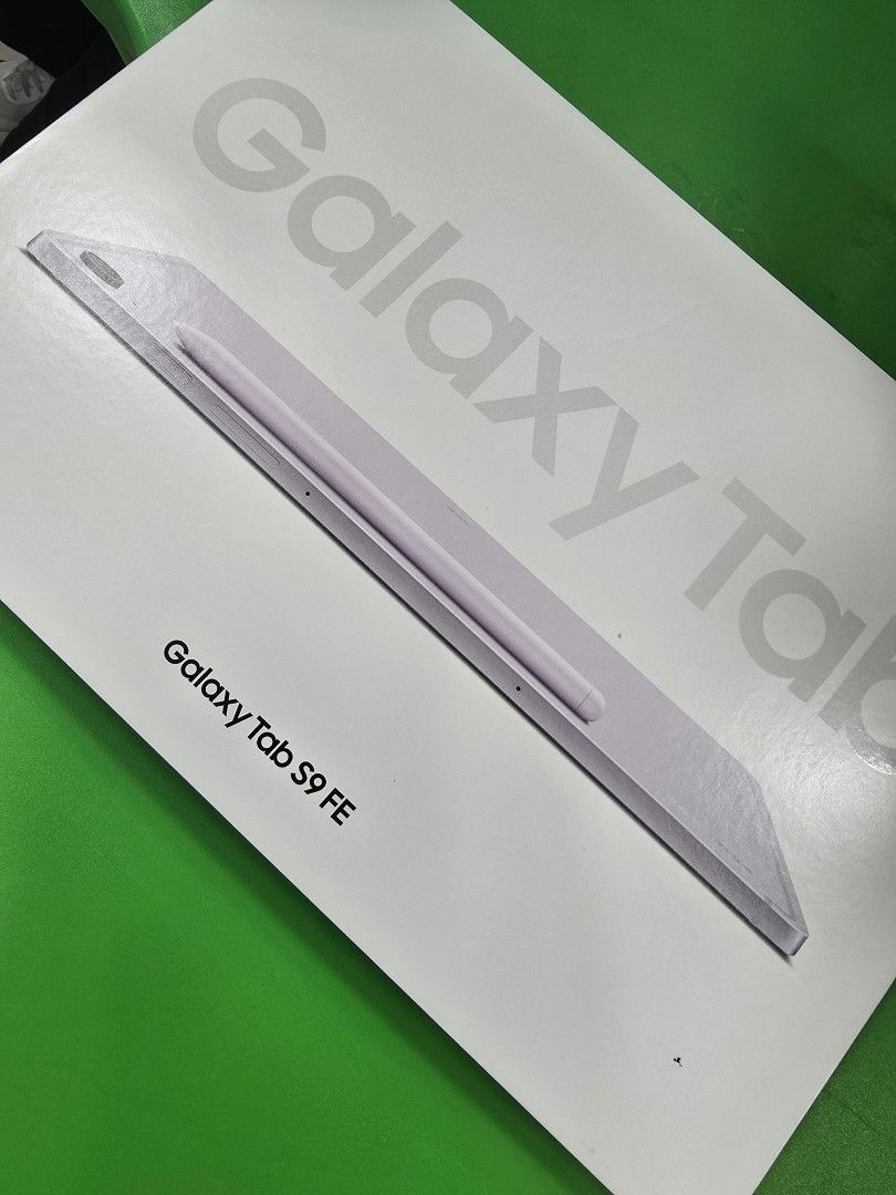 Galaxy Tab.S9 FE 128gb 8g ram Lavander (Category: Android) located in San Juan City. Submitted by AshleyandLynGeneralmerchandise (Listing ID 1394871595, Image 2). Description: 🦊Mode of Payment🦊 🦁Cash 🦁Bank Transfer 🦁GCash & Paymaya 🦊 Installment🦊 🦁Credit Card 🦁Ggives 🦁Home Credit 🐯Cash on Delivery 🐯Shipping 🐯Meet Up 🐯Trade In You can visit our Physical store in 🦄Stall number: Y- 21🦄 Month Of September Aquarium Greenhills Mall LOOK